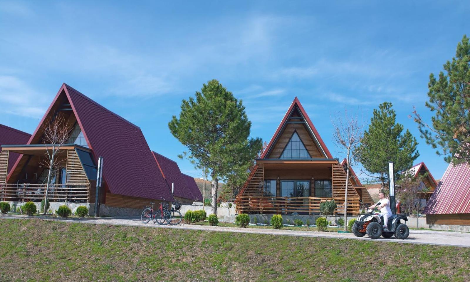 Sivas Camlica Termal Bungalow Buitenkant foto